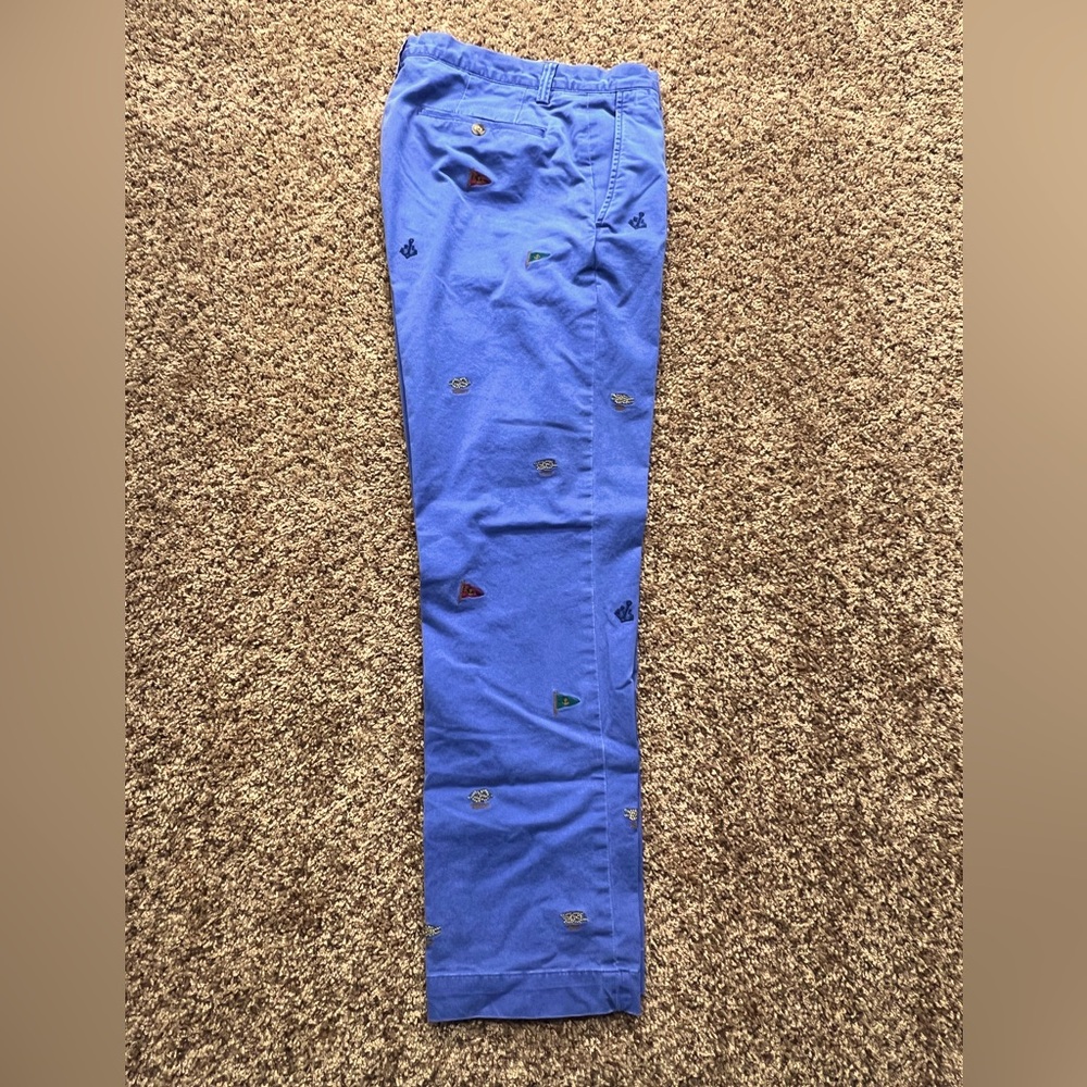 Ralph Lauren polo chino men’s nautical theme pants 33x30